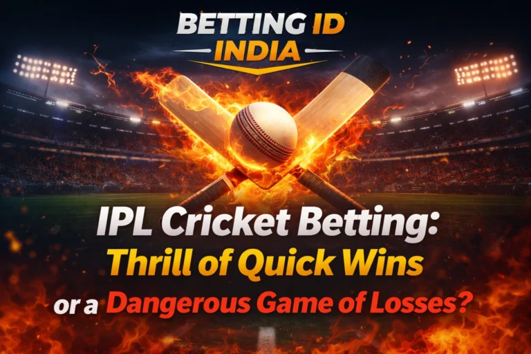 IPL Cricket Betting: Thrill of Quick Wins or a Dangerous Game of Losses?