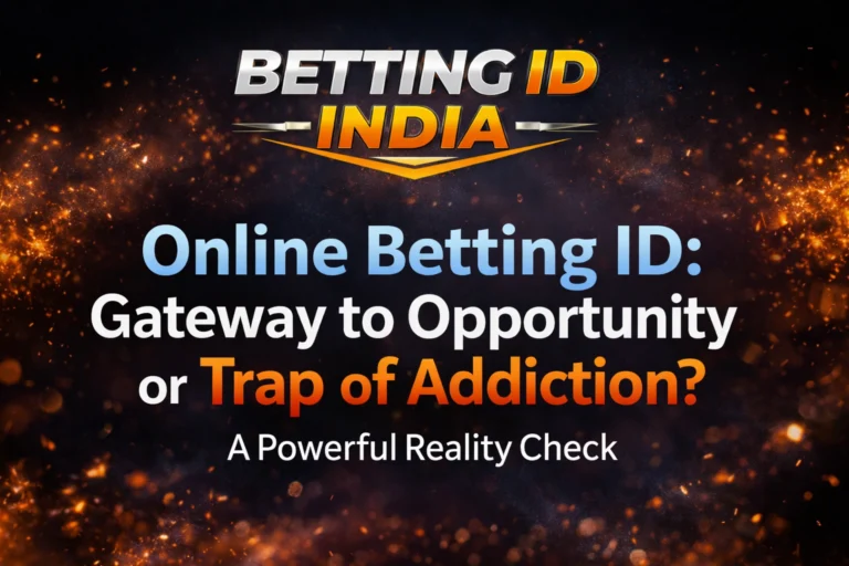 Online Betting ID: Gateway to Opportunity or Trap of Addiction? A Powerful Reality Check
