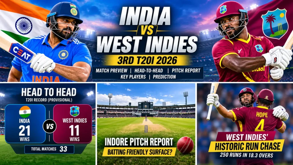 WI-VS-IND 3RD T20 MATCH