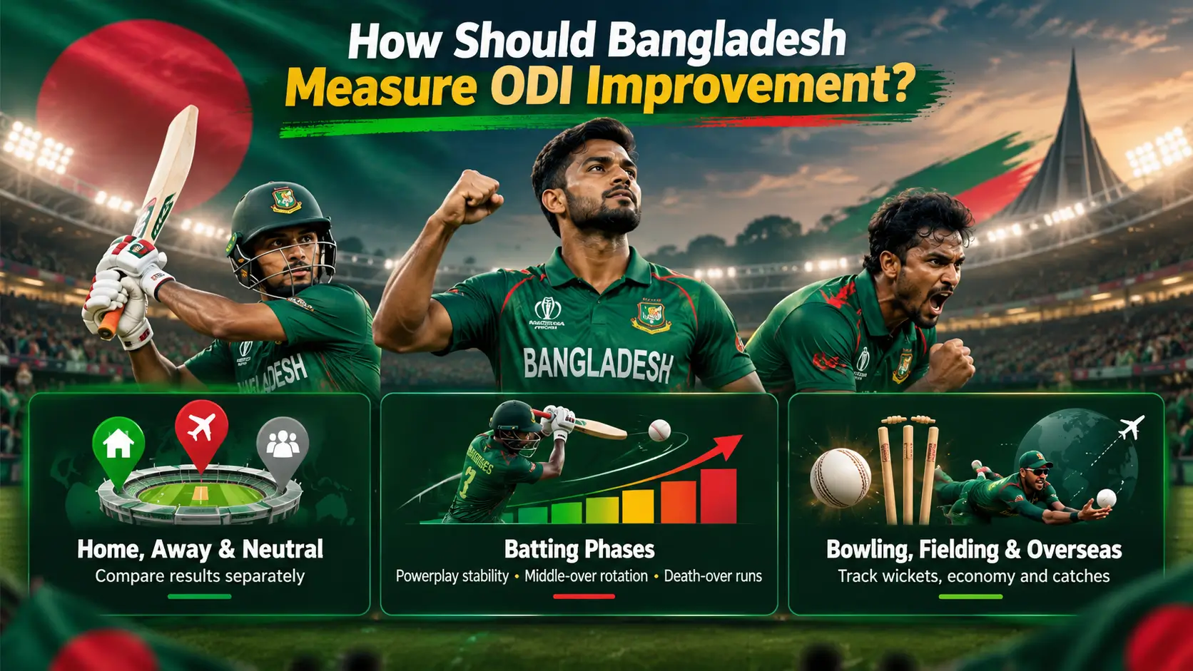 How Bangladesh Can Measure ODI Cricket Improvement