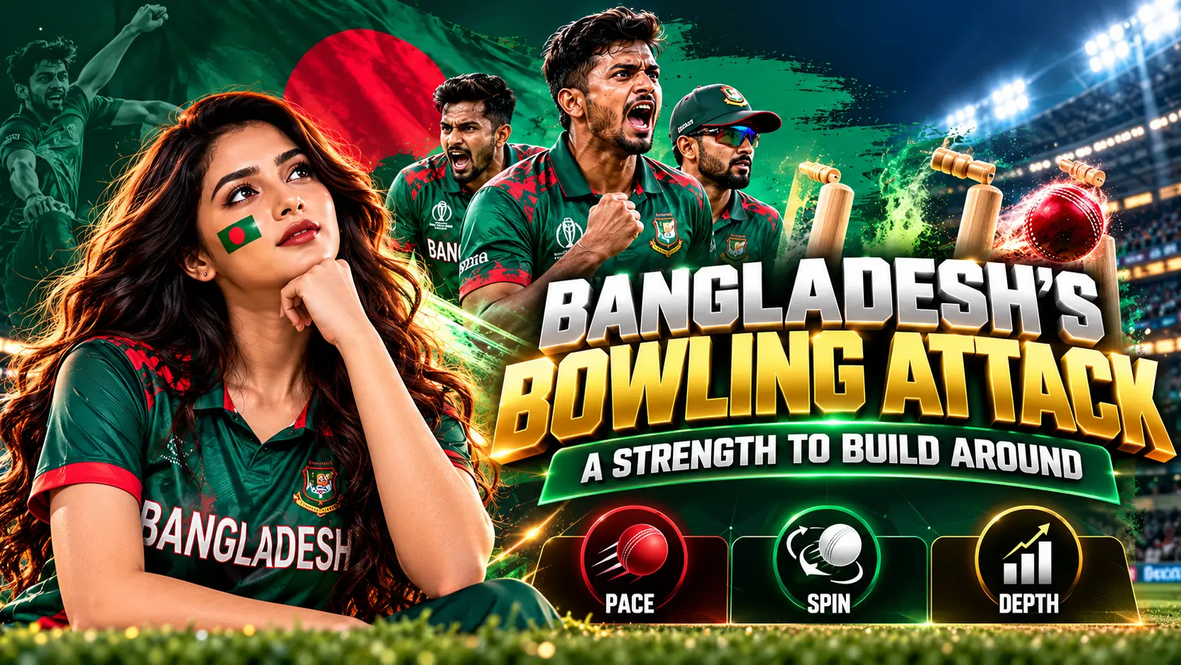 Bangladesh Bowling Attack – Pace, Spin and Bowling Depth