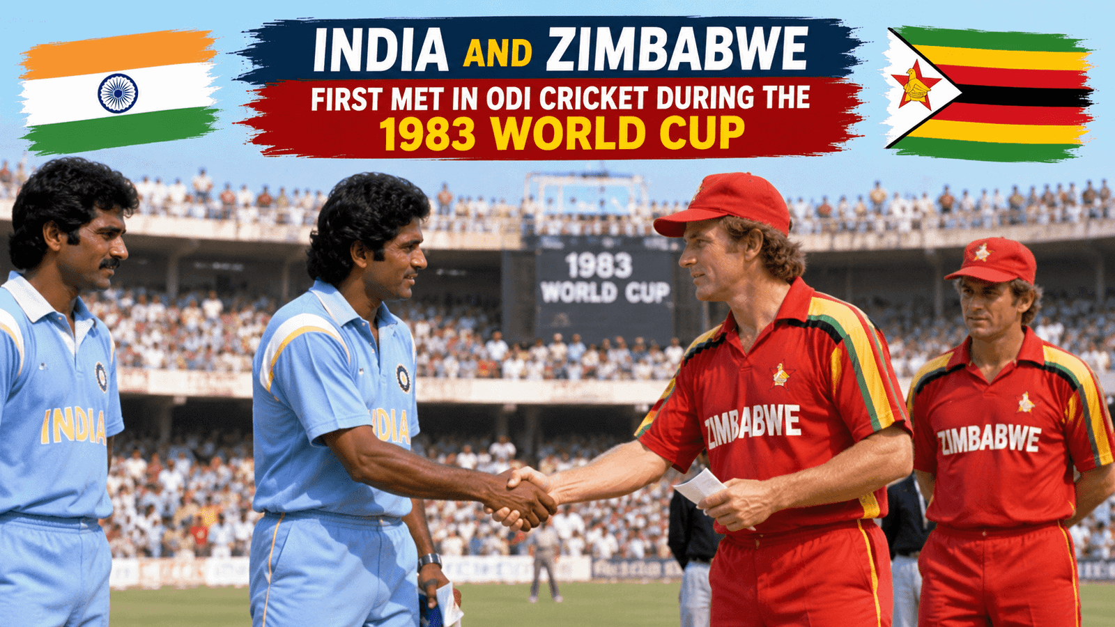 India and Zimbabwe First Met