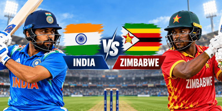India vs Zimbabwe Match