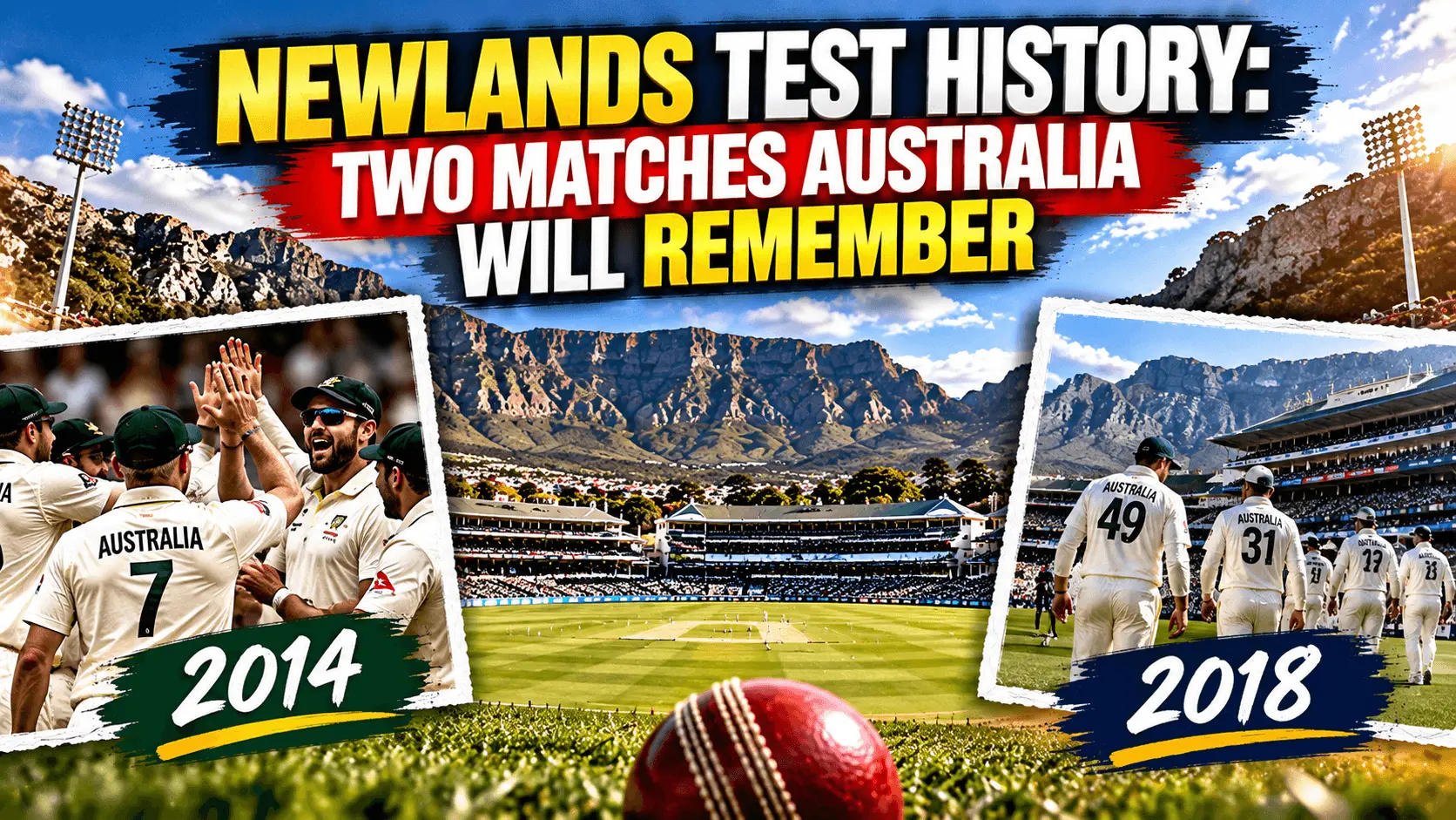 Newlands Test History: Two Matches Australia Will Remember