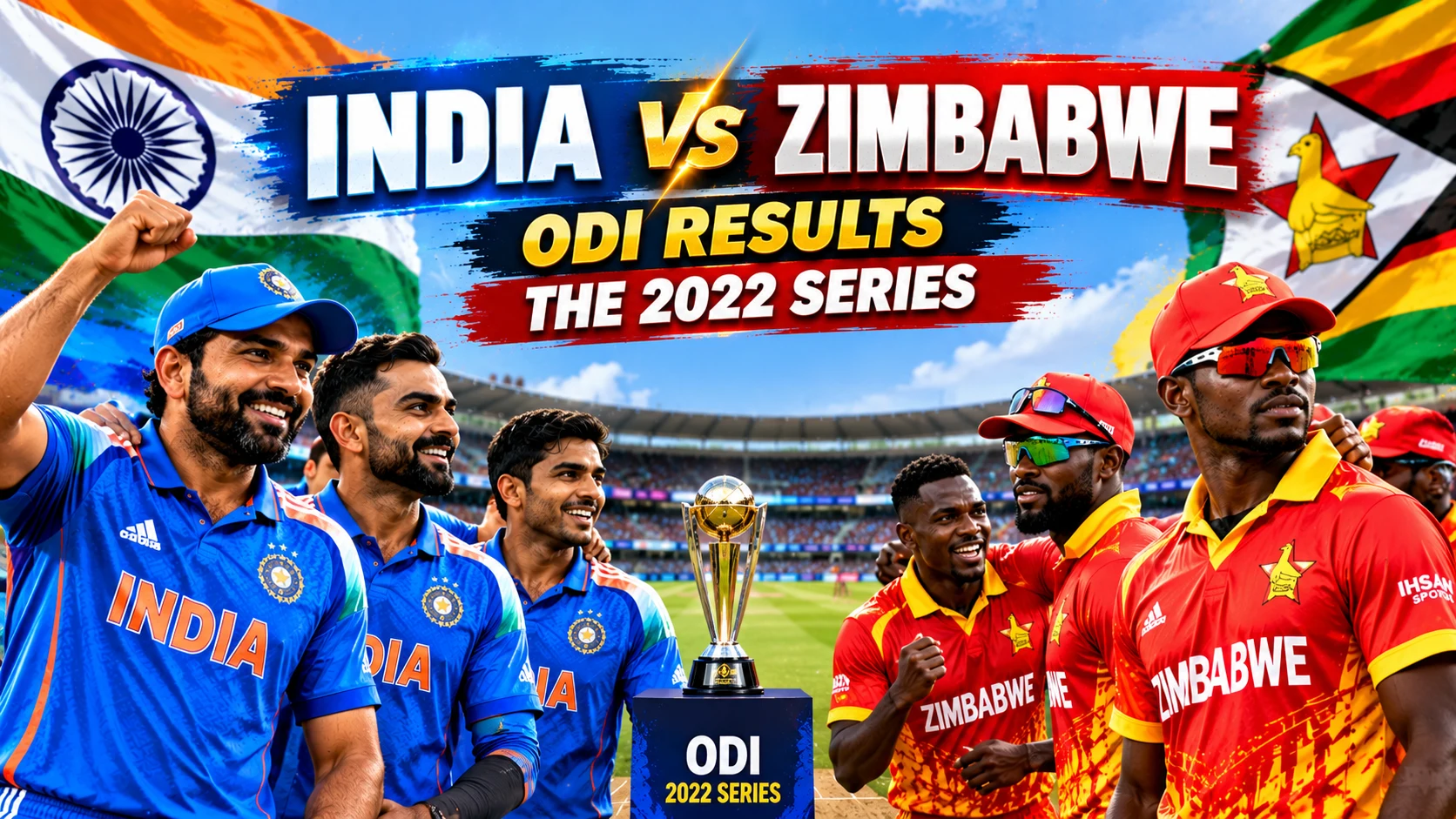 India vs Zimbabwe ODI Results