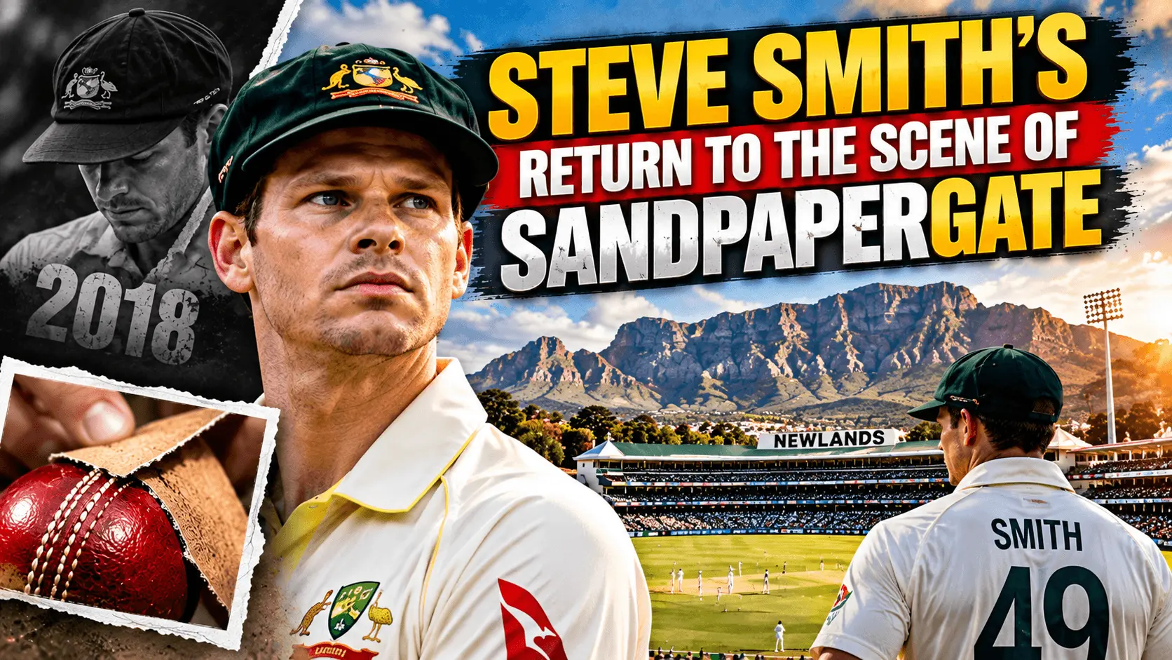 Steve Smith’s Return to the Scene of Sandpapergate