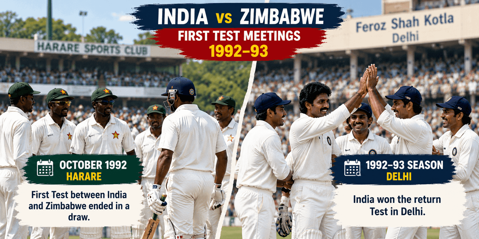 India vs Zimbabwe Test Cricket