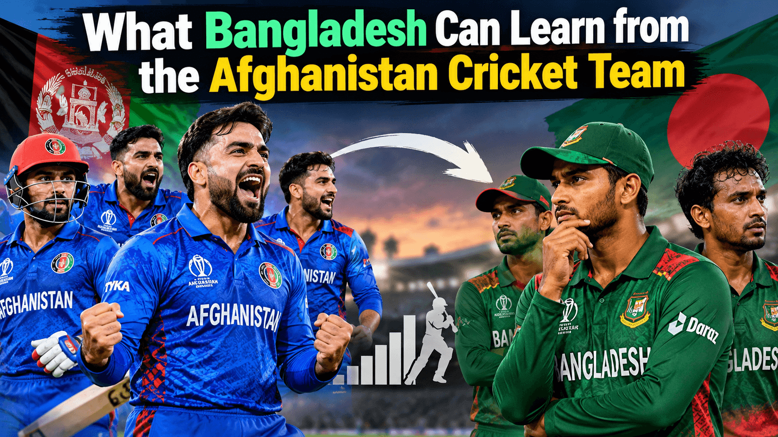 What Bangladesh Can Learn from the Afghanistan Cricket Team